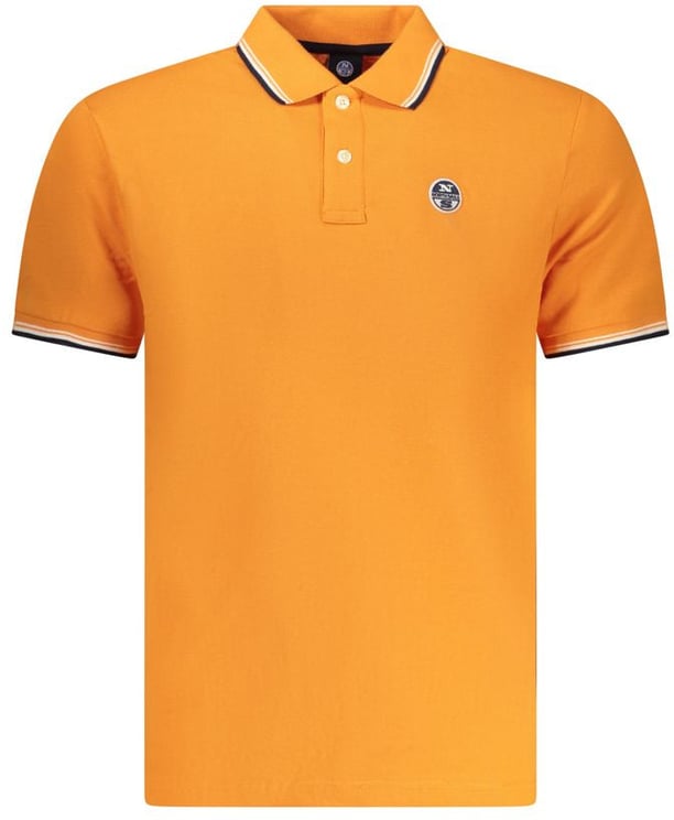 North Sails North Sails Arancione Cotton Men Polo