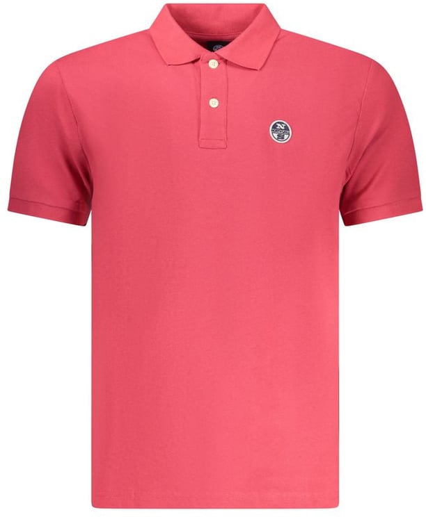 North Sails North Sails Red Cotton Men Polo Shirt