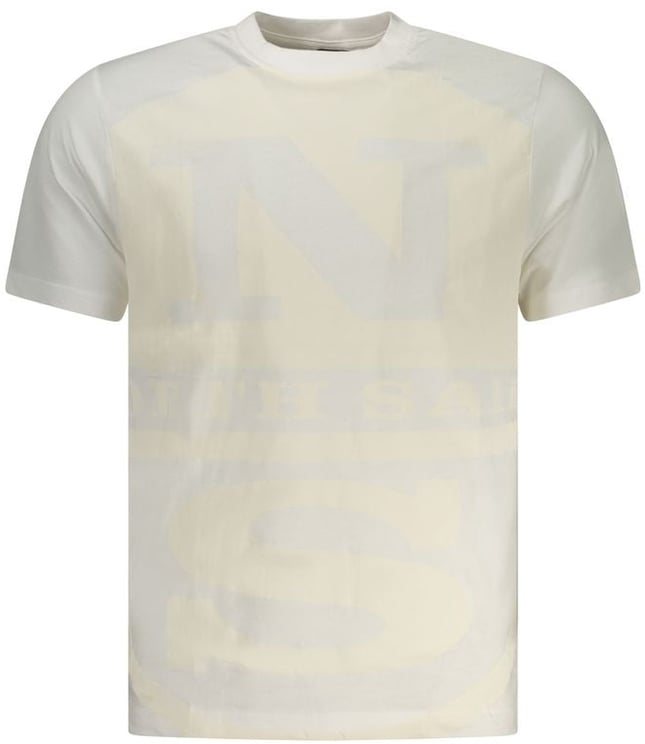 North Sails North Sails Bianco Cotton Men T-Shirt