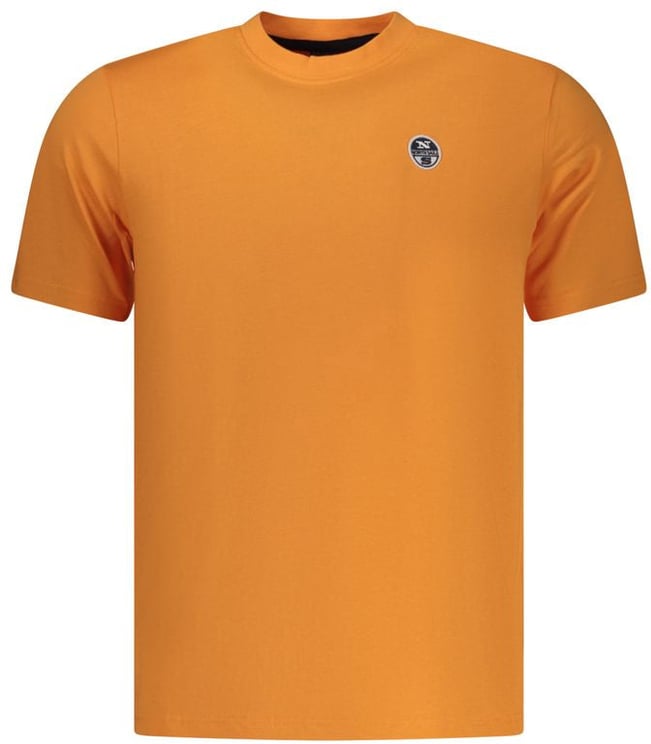 North Sails North Sails Arancione Cotton Mens T-Shirt