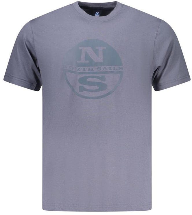 North Sails North Sails Blue Cotton Men T-Shirt