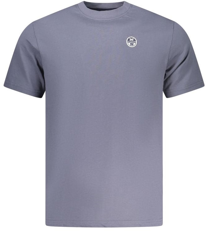 North Sails North Sails Blue Cotton Men's T-Shirt