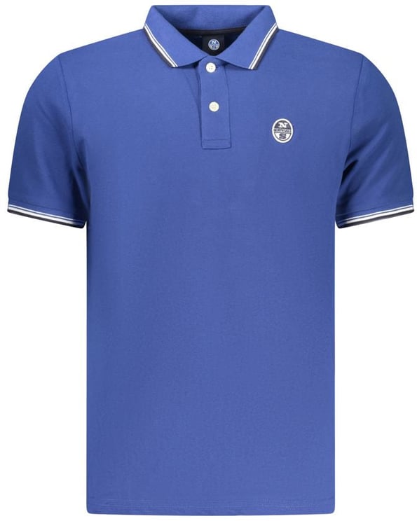North Sails North Sails Blue Cotton Men Polo Shirt