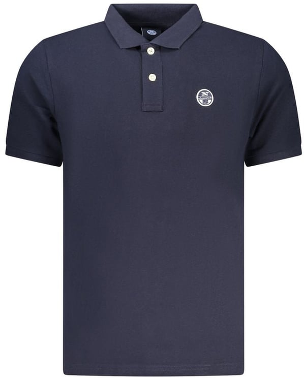 North Sails North Sails Blue Cotton Men Polo Shirt