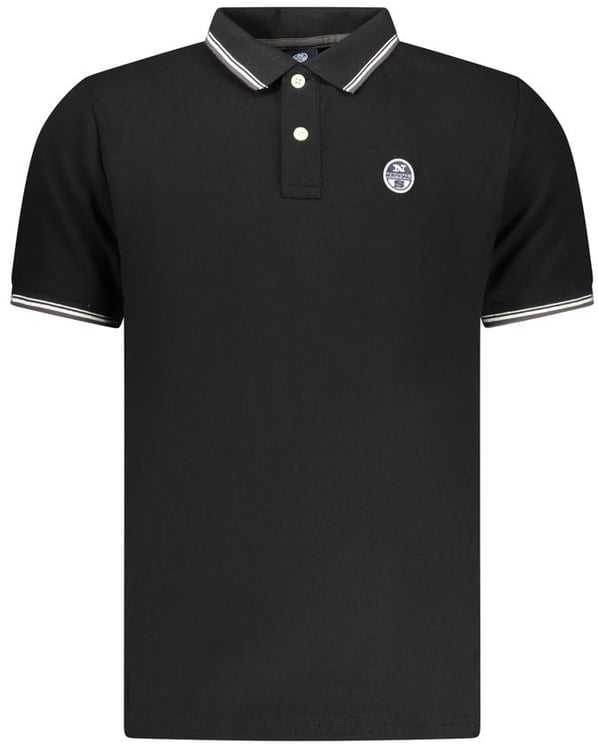 North Sails North Sails Black Cotton Men Polo
