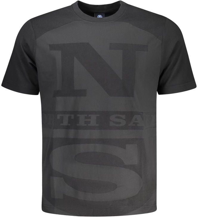 North Sails North Sails Black Cotton Men's T-Shirt