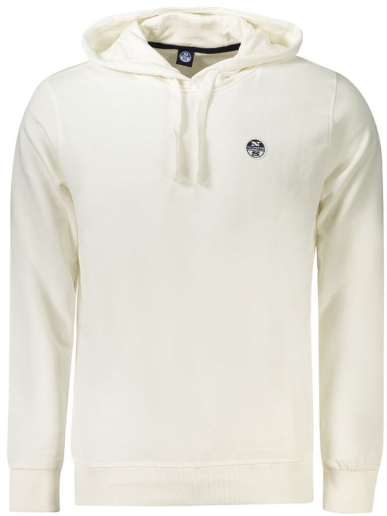 North Sails North Sails White Cotton Men's Hooded Sweatshirt