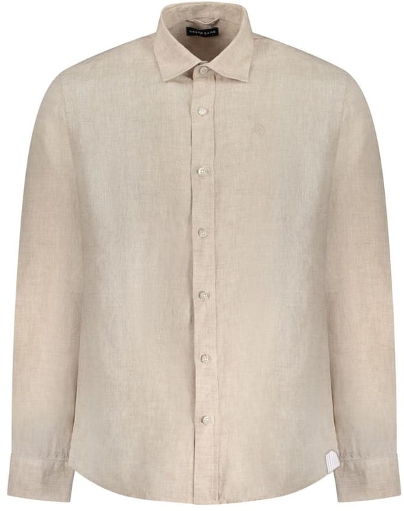 North Sails North Sails Beige Linen Men Shirt