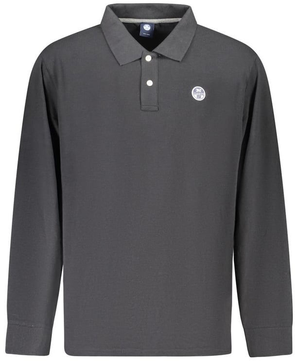 North Sails North Sails Black Cotton Men Polo Shirt