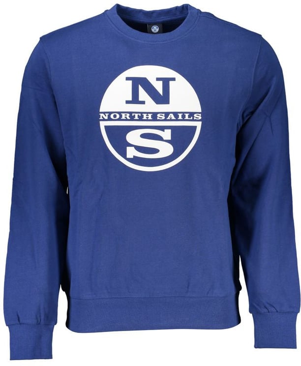 North Sails North Sails Blue Cotton Men's Sweatshirt