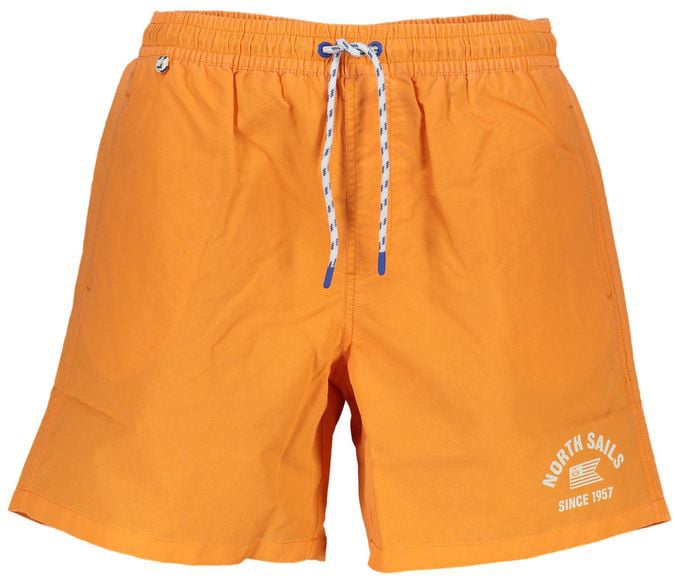 North Sails North Sails Arancione Polyester Men's Swim Trunk