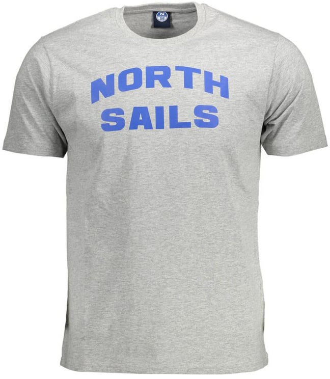North Sails North Sails Grigio Cotton Men T-Shirt