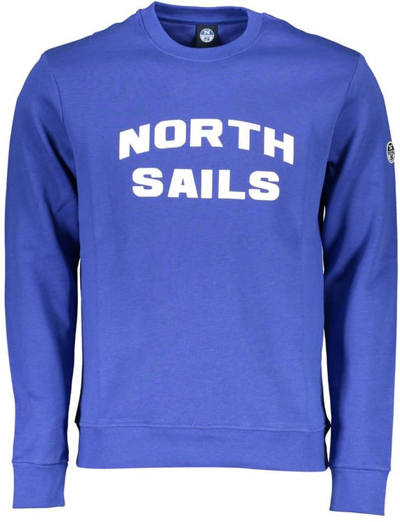 North Sails North Sails Blue Cotton Men Sweatshirt