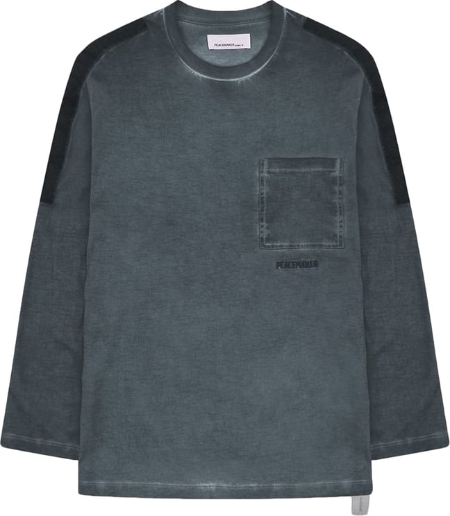 OAMC Longsleeve Velcro Applique Light Grey