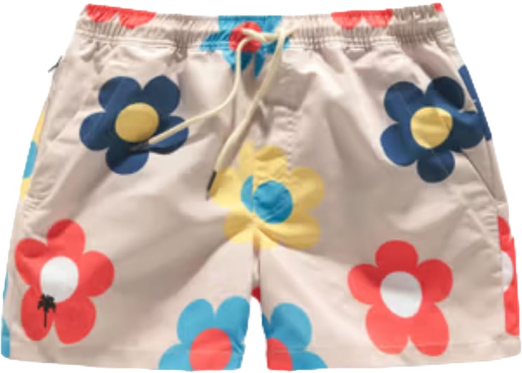 OAS Oas 5001 Zwembroeken Beige Daisy Swim Shorts