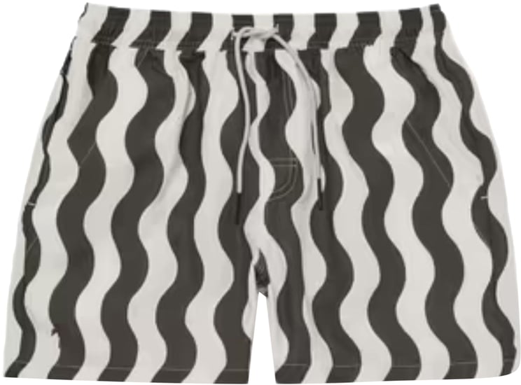 OAS Oas 5001 Zwembroeken Groen Forest Waver Swim Shorts