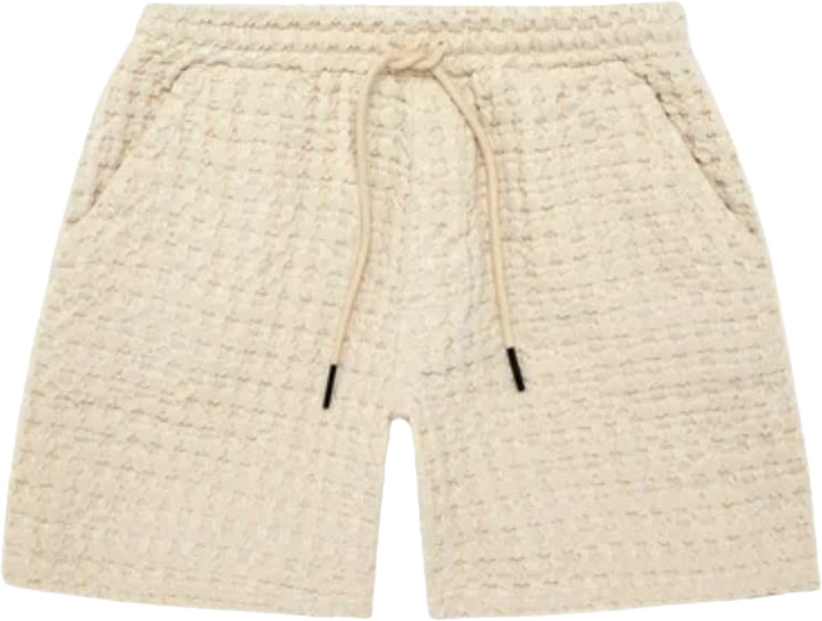 OAS Oas 5009 Shorts Ecru Porto Waffle Shorts
