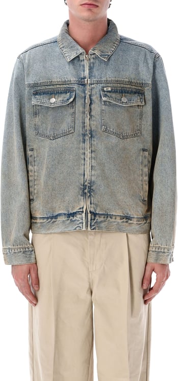 Obey Trucker Jkt Light Indigo
