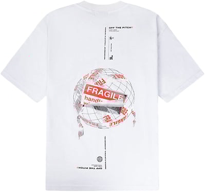 OFF THE PITCH OFF THE PITCH Fragile World Loose Fit Tee