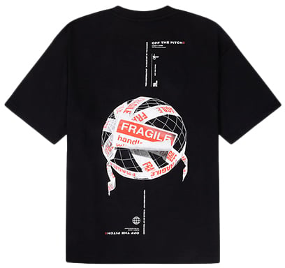 OFF THE PITCH OFF THE PITCH Fragile World Loose Fit Tee