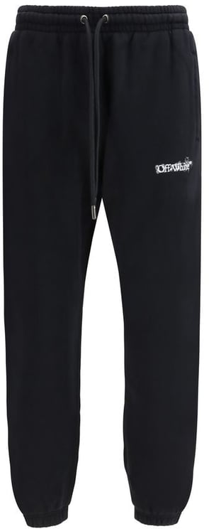 OFF-WHITE Off-White Black Cotton Joggers (Workout Pants)