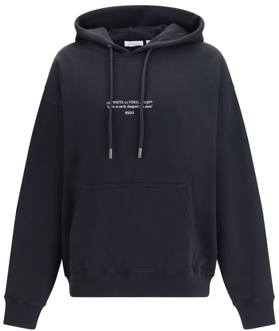 OFF-WHITE Off-White Black Cotton Sweatshirt