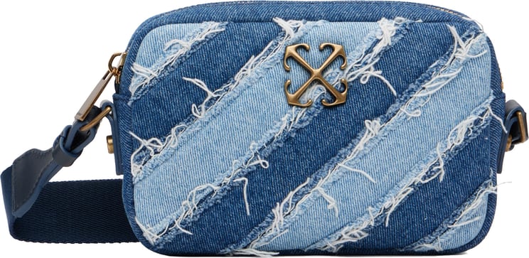 OFF-WHITE Off White Camera Bag Small Raw Blue