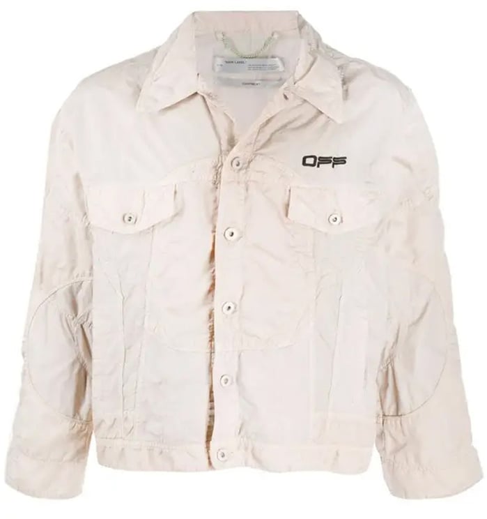 OFF-WHITE Off-White Logo Windbreaker Bomber Jacket