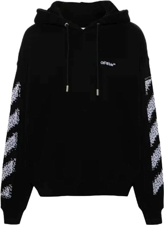 OFF-WHITE Off-White Pixel Diag Skate Hooded Sweatshirt
