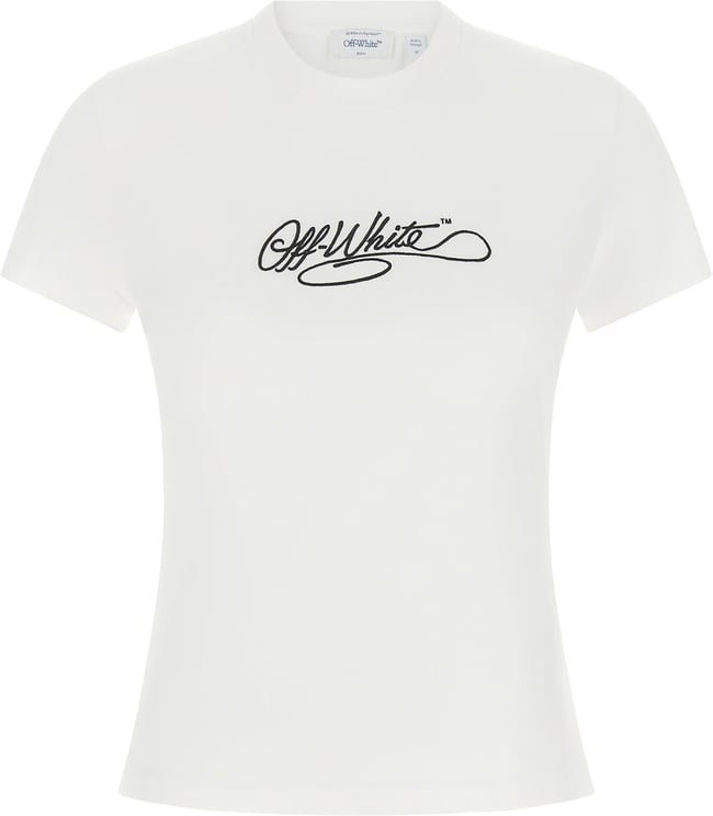 OFF-WHITE Off-White White Cotton T-Shirt