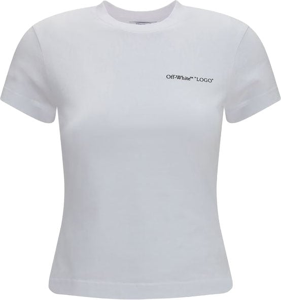 OFF-WHITE Off-White White Cotton T-Shirt