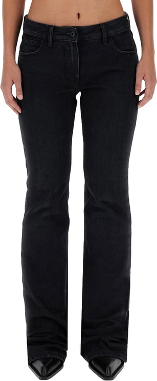 OFF-WHITE JEANS WIDE LEG
