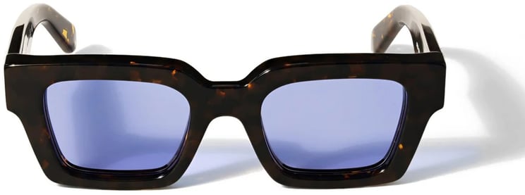 OFF-WHITE Sunglasses Shiny Dark Havana