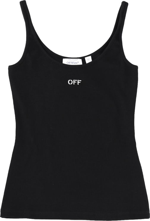 OFF-WHITE TANK TOP WITH LOGO