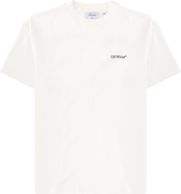 OFF-WHITE T-SHIRT WITH LOGO