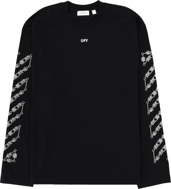 OFF-WHITE T-SHIRT WITH LOGO