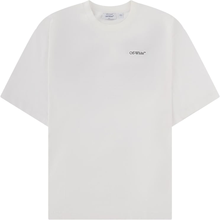 OFF-WHITE T-SHIRT WITH LOGO