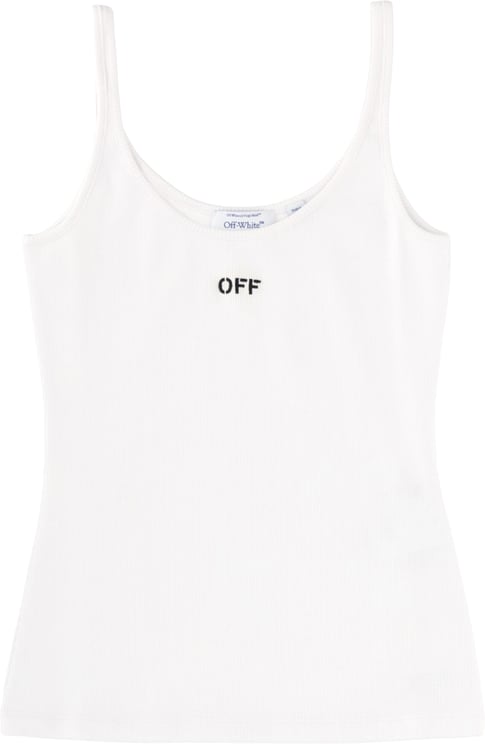 OFF-WHITE TANK TOP WITH LOGO