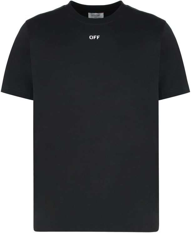 OFF-WHITE Cotton crew-neck T-shirt