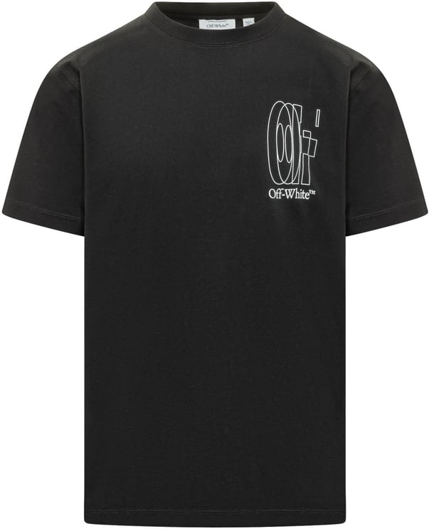 OFF-WHITE T-shirt con Stampa Frontale