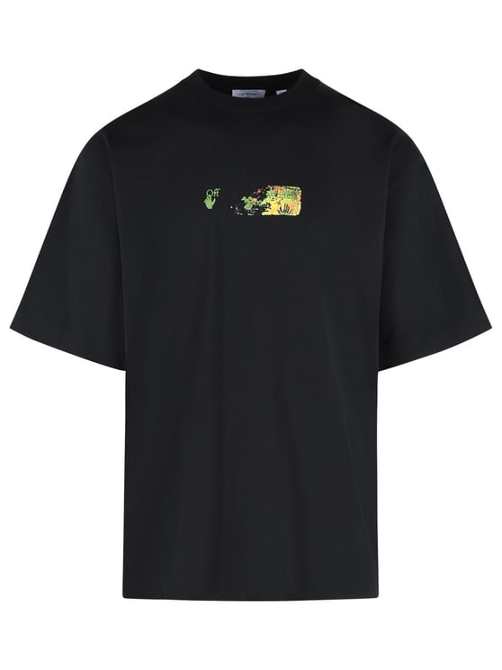 OFF-WHITE 'Spices Arrow' Black Cotton T-Shirt