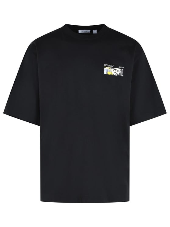OFF-WHITE 'Industrial Arrow' Black Cotton T-Shirt