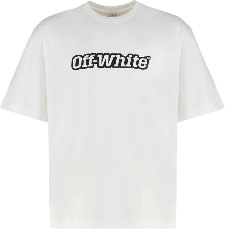 OFF-WHITE Cotton crew-neck T-shirt