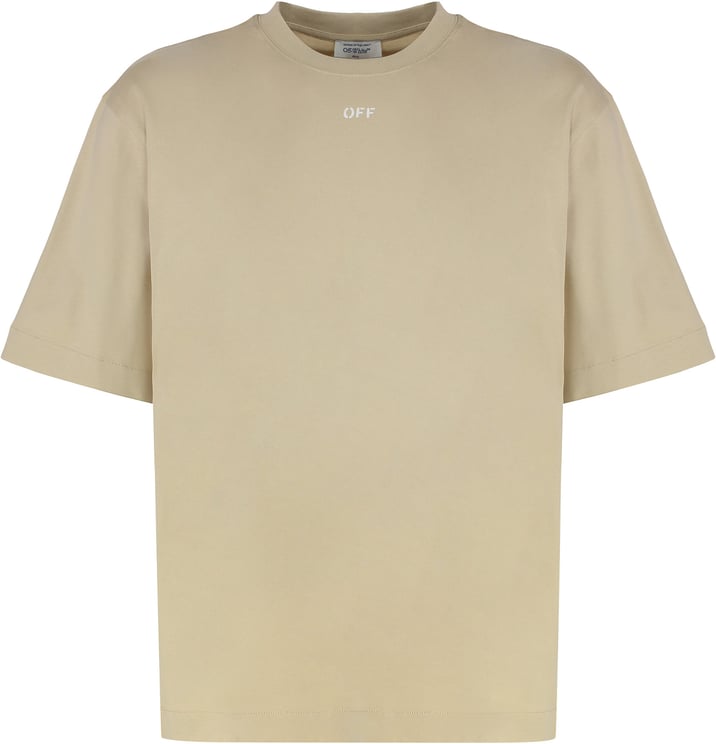 OFF-WHITE Cotton crew-neck T-shirt