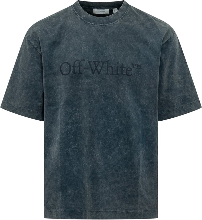 OFF-WHITE T-shirt Bookish con Logo Stampato
