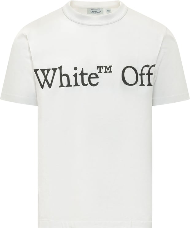 OFF-WHITE T-shirt Bookish Scarf con Grafica Logo