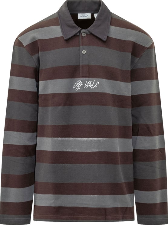 OFF-WHITE STROKE OW LS POLO