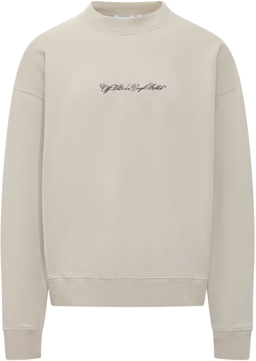 OFF-WHITE Felpa Girocollo con Logo