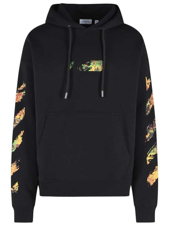 OFF-WHITE 'Spices Arrow' Black Cotton Sweatshirt