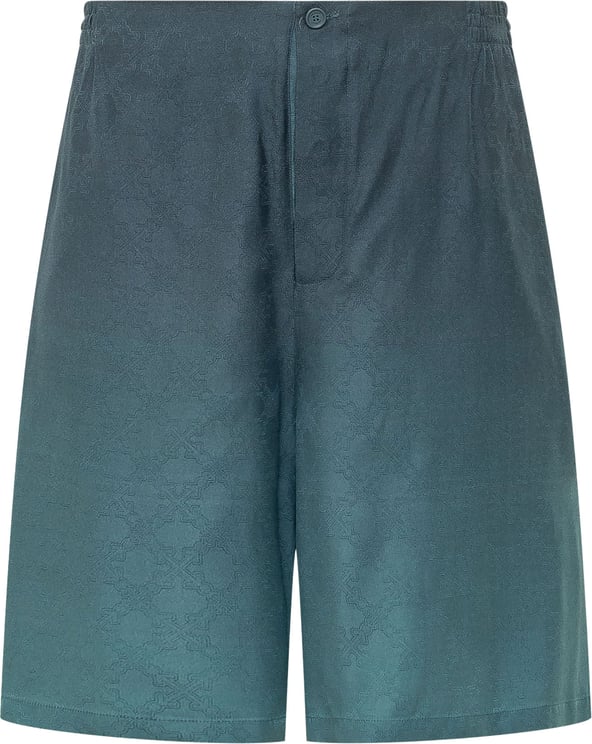 OFF-WHITE Shorts Arrow Bowling con Motivo Jacquard